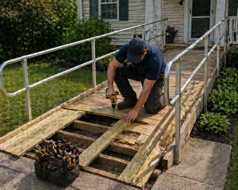 Handicap Ramp Repair in Denver County, CO