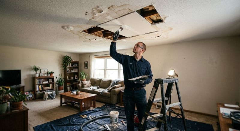 Leaking Ceiling Repair in Houston, TX