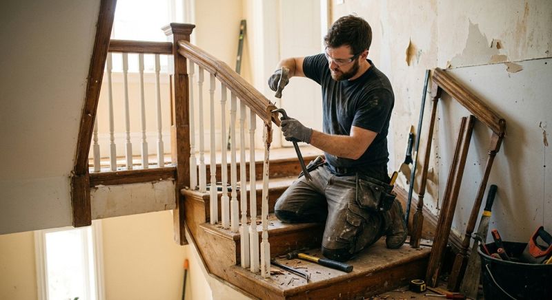 Banister Removal in Katy, TX