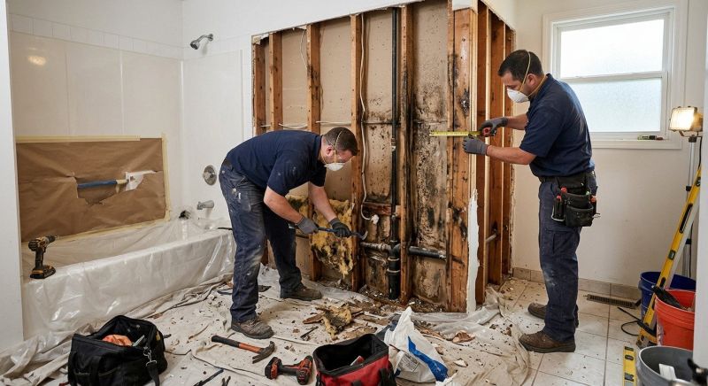Bathroom Water Damage Repair in Denver County, CO