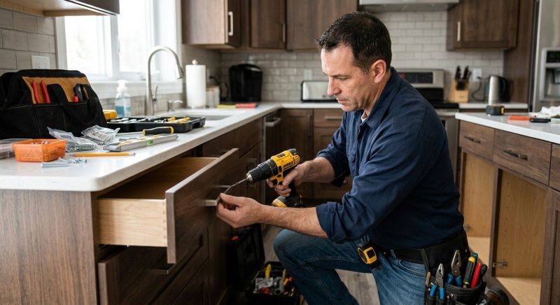 Cabinet Hardware Installation in Alpharetta, GA