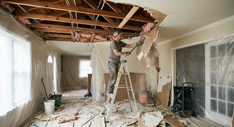 Ceiling Removal Service in Katy, TX
