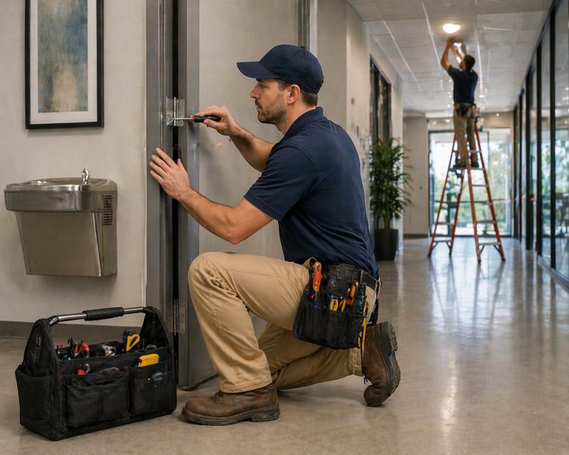 Commercial Window Caulking in Olathe, KS