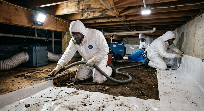 Crawl Space Remediation in Denver County, CO