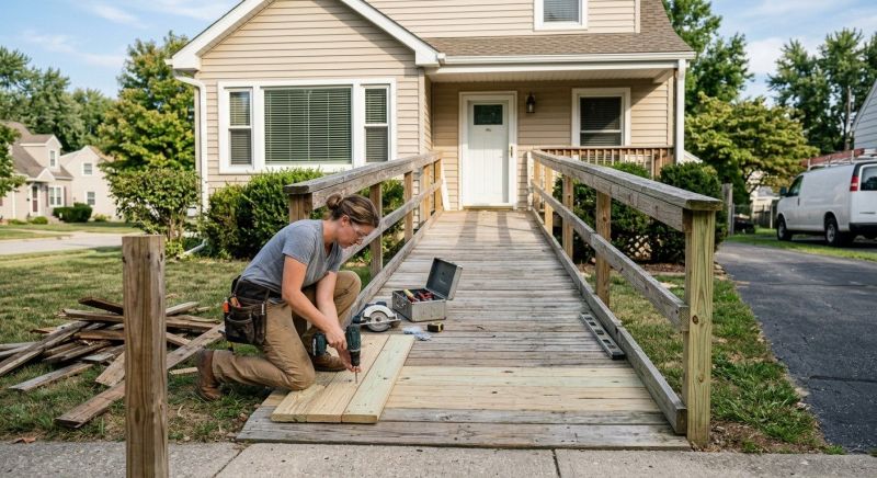 Disability Ramp Repair in Wilmington, NC