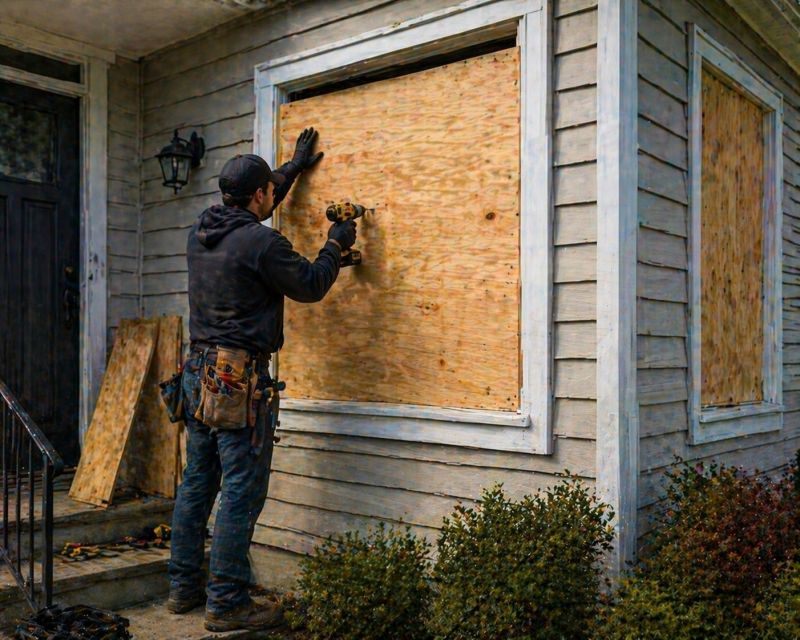 Emergency Board Up Service in Conroe, TX