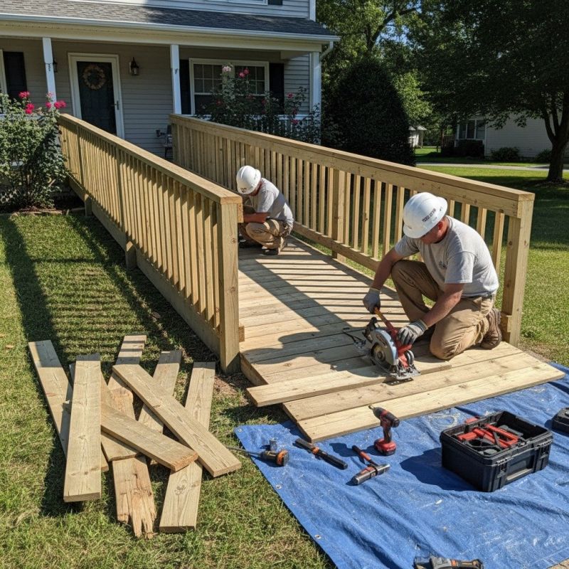 Handicap Ramp Repair in Kansas City, KS