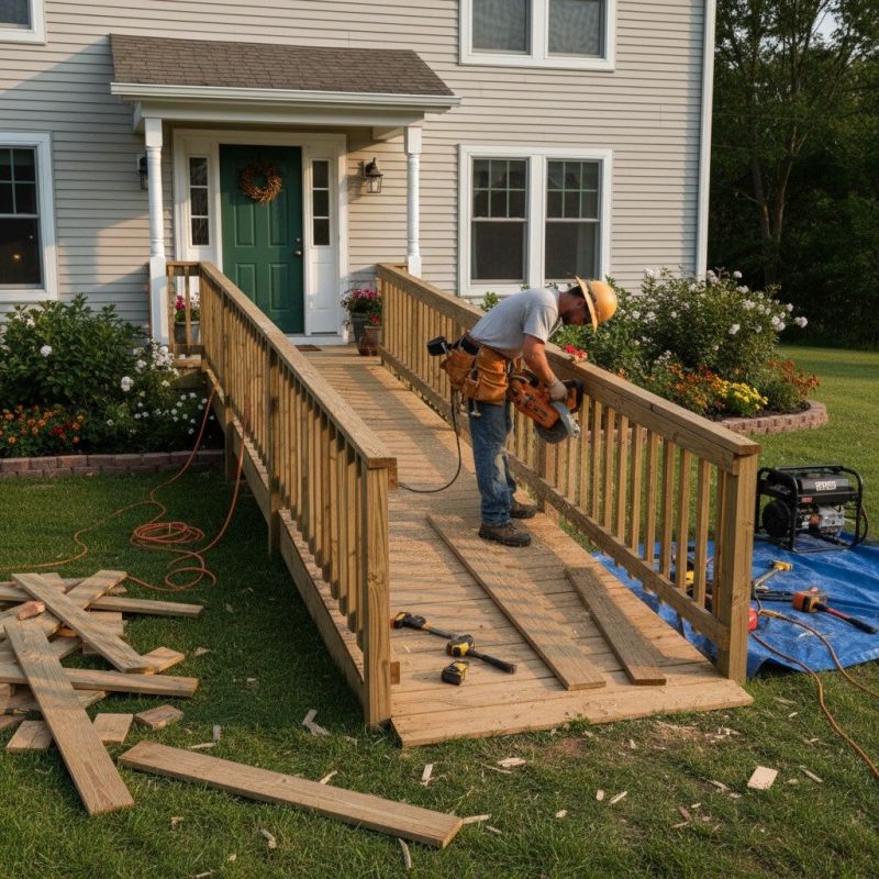 Handicap Ramp Repair in Olathe, KS