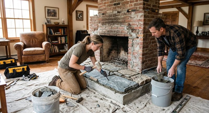 Hearth Installation in Denver, CO