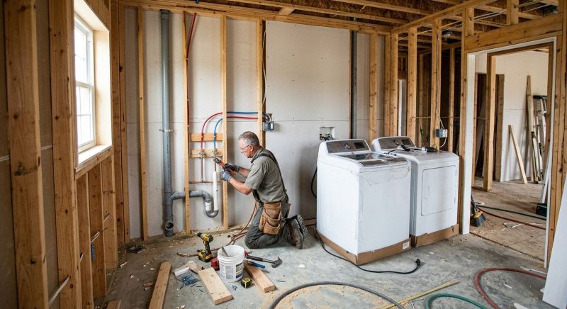 Laundry Room Construction in Denver County, CO