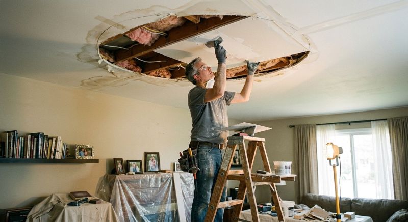 Leaking Ceiling Repair in Conroe, TX