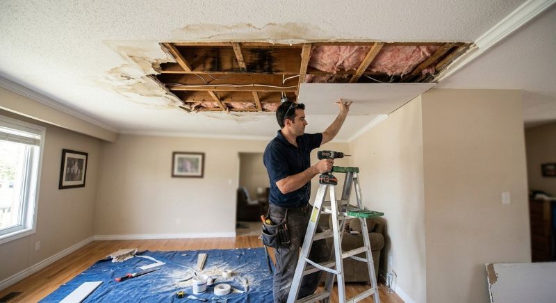 Leaking Ceiling Repair in Houston, TX