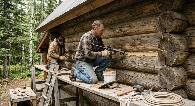 Log Home Repair in Denver, CO