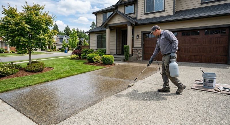 Paver Driveway Sealing in Kitsap County, WA