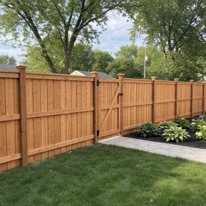 Privacy Fence Construction in Cedar Rapids, IA