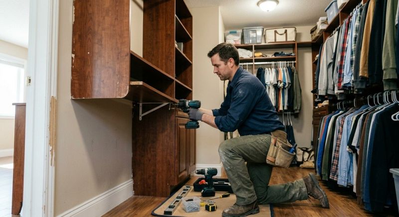 Shelves Installation in Conroe, TX
