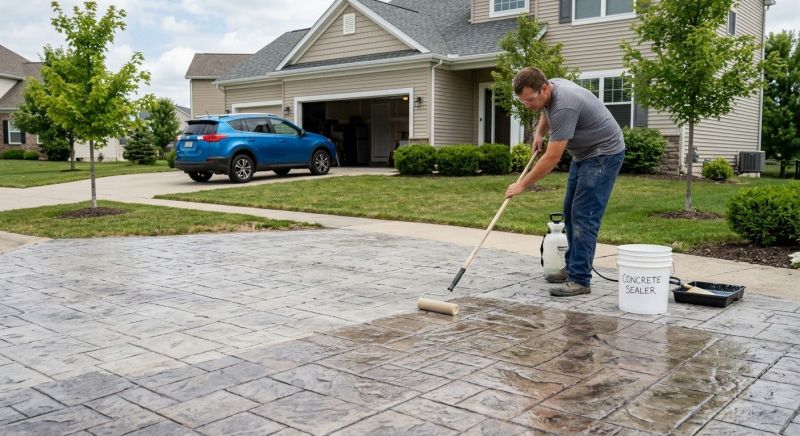 Sidewalk Concrete Sealing in Kitsap County, WA