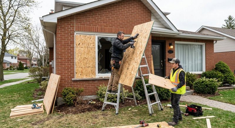 Window Boarding Service in Olathe, KS